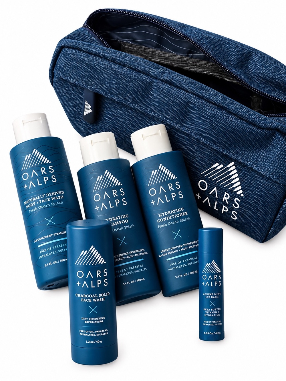 NWOT- Oars + Alps men’s grooming set in the scent Fresh Ocean Splash